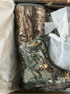 Waterproof Bogs Boots featuring Realtree Xtra Camouflage Pattern